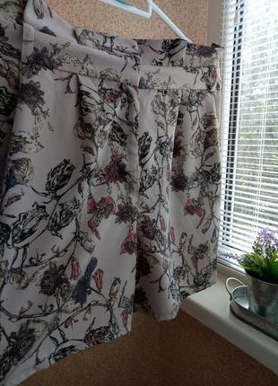 Шорты с принтом topshop