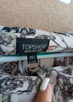 Шорти з принтом topshop4 фото