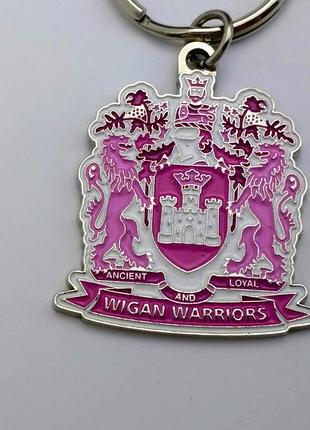 Брелок ключей,  команда по регби, великобритания. wigan warriors.