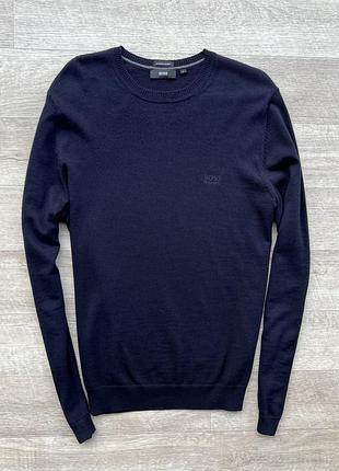 Hugo boss свитер шерстяной пуловер l мужской