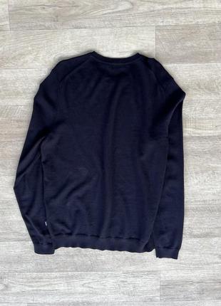 Hugo boss свитер шерстяной пуловер l мужской5 фото
