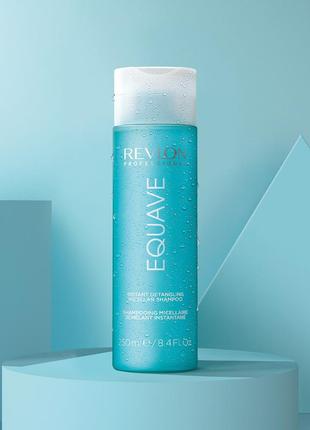Revlon professional equave hydro detangling shampoo увлажняющий мицеллярный шампунь.