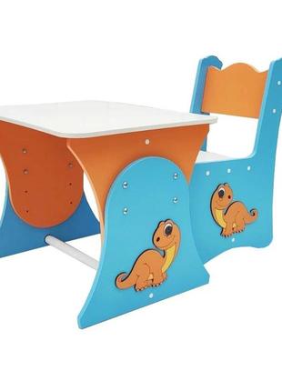 Комплект стіл і стілець "діно" 🦕1 фото