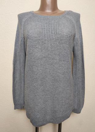 Шерстяной с примесью кашемира свитер джемпер в стиле оверсайз wera stockholm /6054/