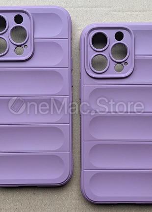 Захисний soft touch чохол для iphone 13 pro (блідо фіолетовий/soft violet)