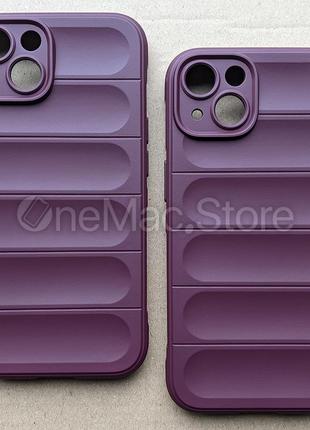 Захисний soft touch чохол для iphone 13 (фіолетовий/purple)