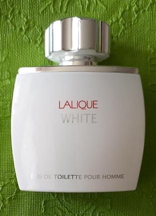 Пустой флакон от тестера lalique white