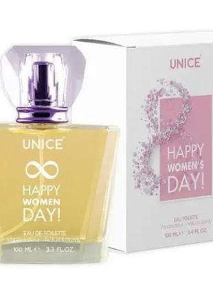 Туалетна вода unice happy women day white, 100 мл