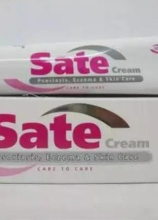 Sate skin cream натуральный крем от псориаза экземы ожогов прыщей египет