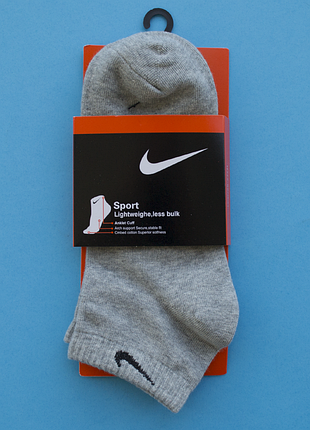 Короткі шкарпетки nike носки low