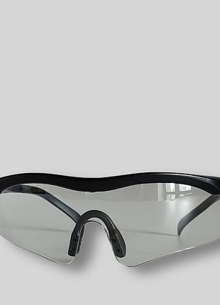 Захисні прозорі балістичні окуляри з регулюючимися дужками