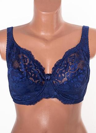 Синій бюстгальтер жіночій lanny mode 11171 80e 80f мягкая чашаа