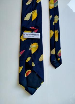 Краватка галстук з мушлями ракушками3 фото