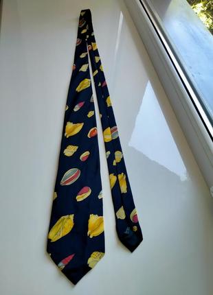 Краватка галстук з мушлями ракушками