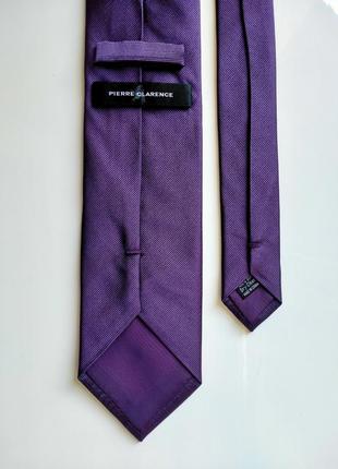 Фіолетова краватка галстук pierre clarence