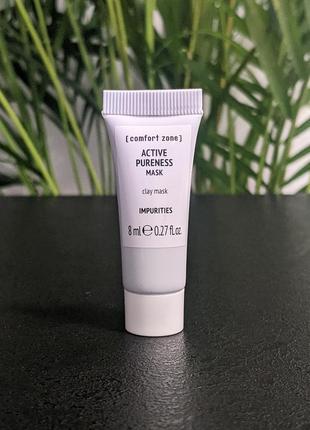 Маска для лица comfort zone active pureness mask, 8мл1 фото