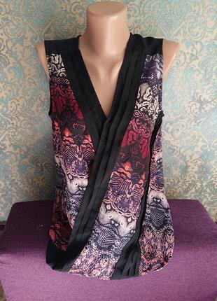 Женская летняя интересная блуза блузка блузочка р.44/46