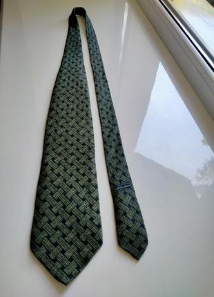 Краватка галстук вінтажний giorgio armani cravatte шовк5 фото