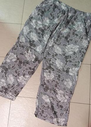 Легкі натуральні штани 18-20 розміру