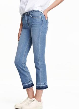 Укороченные джинсы h&m размер 36