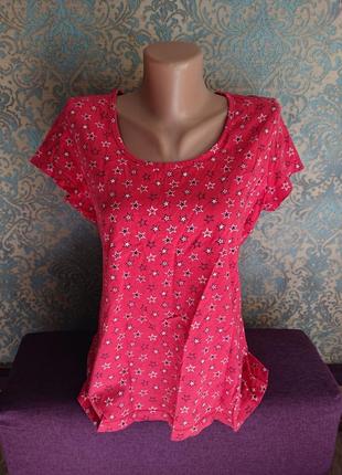 Жіноча футболка в зірки блуза блузка р. s/m