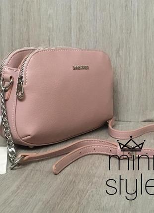 Сумка на длинной ручке cross-body сумочка трендовая и стильная кроссбоди david jones1 фото