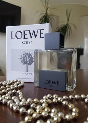 Парфюмированная вода loewe solo mercurio