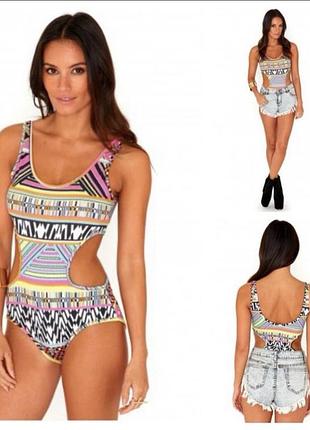 Красивый яркий боди для спорта, танцев , на прогулку