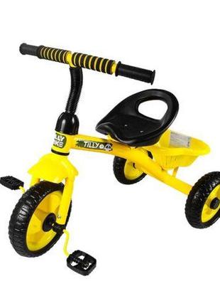 Велосипед детский трёхколесный "trike" (желтый)