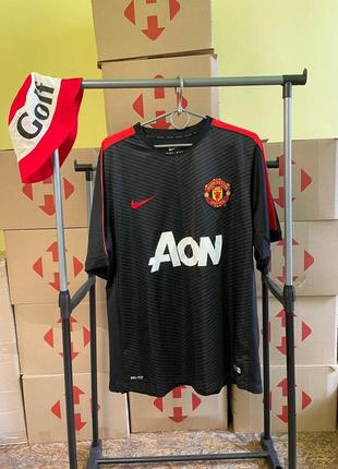 Мужская спортивная футболка nike dry fit football manchester united манчестер юнайтед