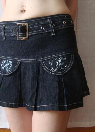 Джинсовая юбка