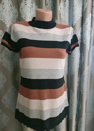 Пуловер, гольф, водолазка, свитер с коротким рукавом, кофточка, вискоза. 1+1= 50% скидки на 3ю вещь.3 фото