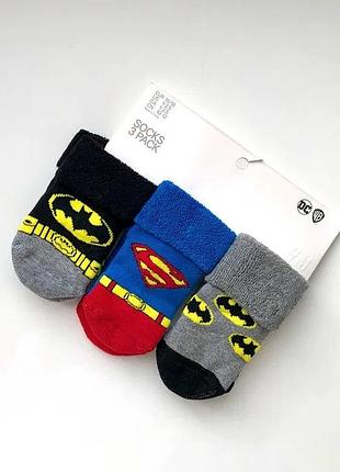 Махровые носочки, теплые носки h&m, размер 16-18, 8 см.