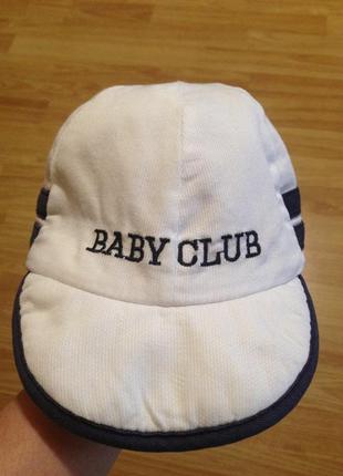 Кепка baby club,хлопок,обьем 45-48см