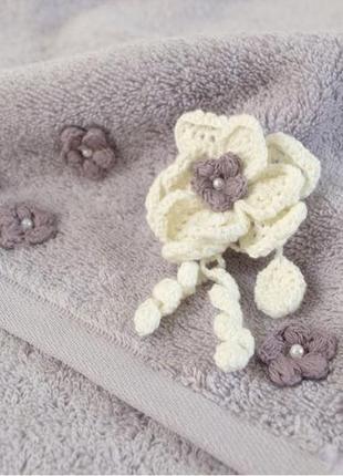 Полотенце хлопок 50х90см или набор irya - lona lila лиловый рушник махровий бавовна