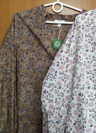 Легка бавовняна блуза, сорочка c&a2 фото