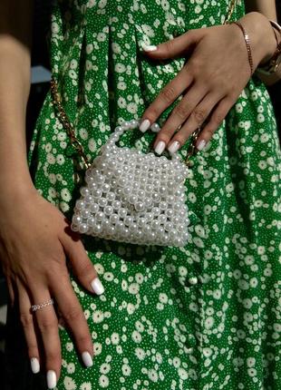 Сумочка з намистин / сумочка из бусин