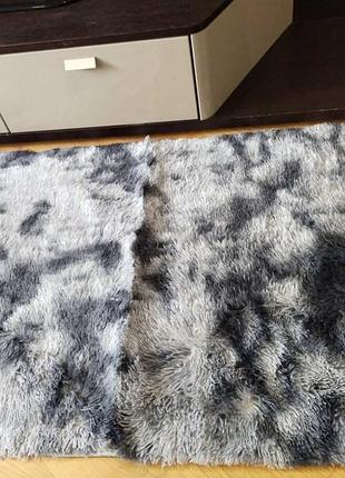Коврик меховый травка 1 м х2 м. прикроватный коврик с длинным ворсом