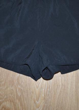 Черные тонкие шорты от h&m3 фото