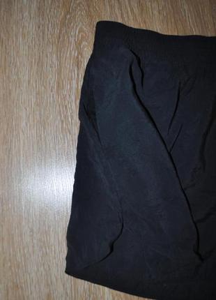 Черные тонкие шорты от h&m4 фото