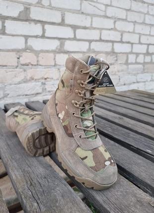 Черевики mil - tec, teesar tactical boots - ykk zipper mil - tec - multicam