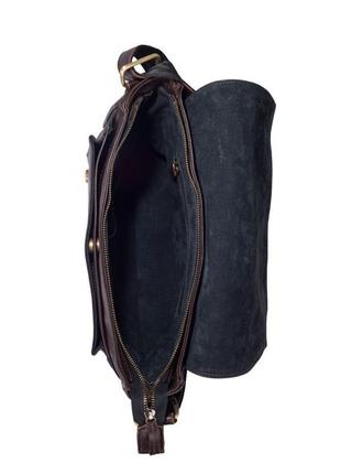 Мужская кожаная сумка через плечо из телячьей кожи tarwa gc-6045-1md8 фото