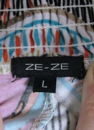 Яркие летние штаны ze-ze ☕ наш 44-46рр4 фото