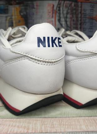 Кожаные кроссовки nike6 фото