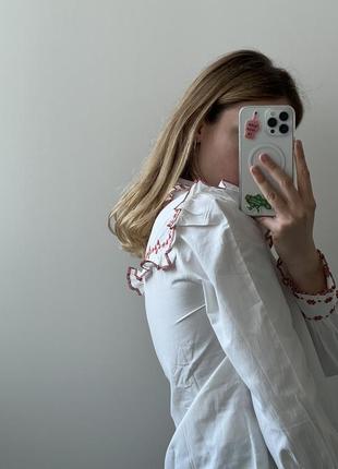 Нова блуза з вишивкою6 фото