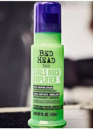 Крем для кучерявого волосся tigi bed head curls rock amplifier curly hair cream