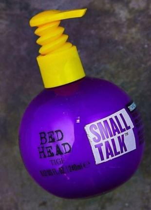 Крем для потовщення волосся tigi bed head small talk hair thickening cream