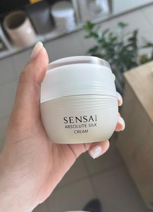 Kanebo sensai absolute silk cream - крем для особи