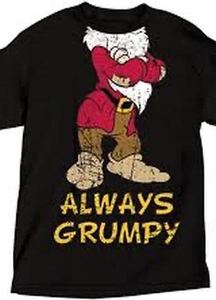 Футболка вінтаж disney aways grumpy
