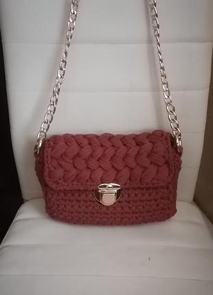 Сумка в'язана3 фото